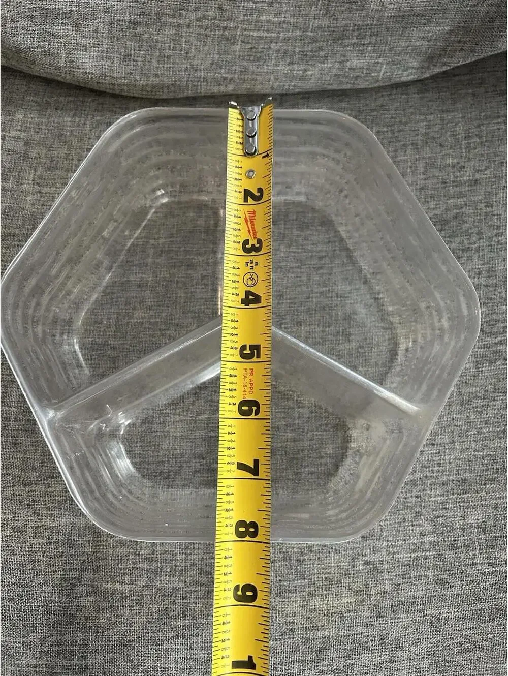 Longaberger Divided Plastic Protector For Crimson Hill Basket 42561
